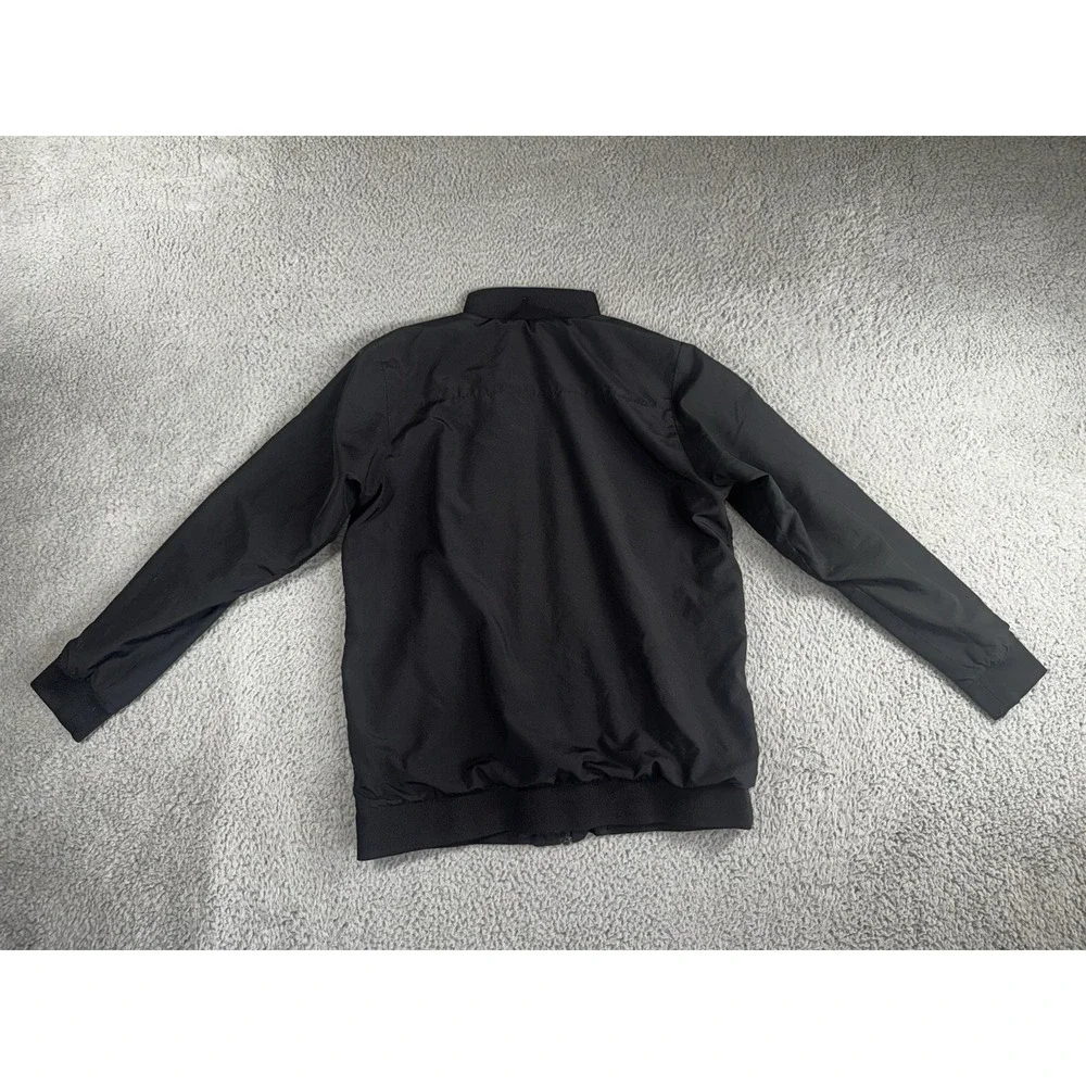 Nike Dri Fit Track Jacket Boys XL Ful‎ Zip Swoosh Mock Neck Sporty Activewear